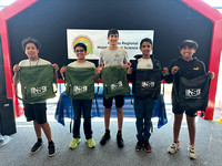 Engineering Challenge 2nd Place Winners at Florida Regional Middle School Science Bowl